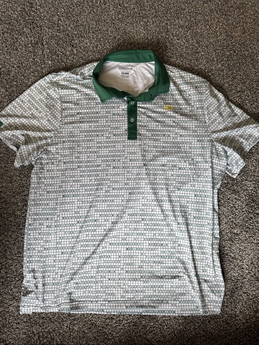 Good good golf 2XL polo